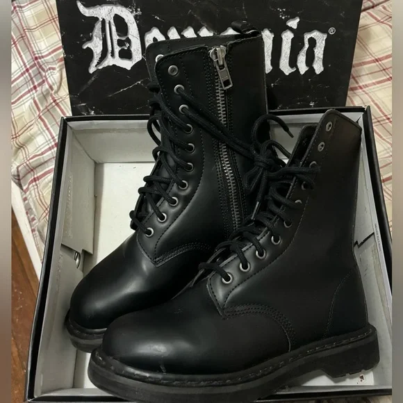 Demonia | Shoes | Demonia Bolt 20 Vegan Leather | Poshmark display picture 1